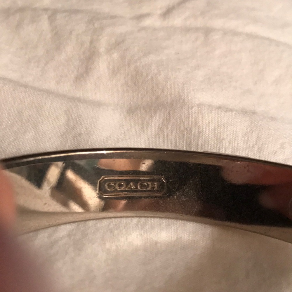 Coach Silver Bangle - image 5